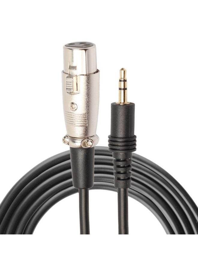 3m 3.5mm Male to XLR Female Microphone Audio Cord Cable