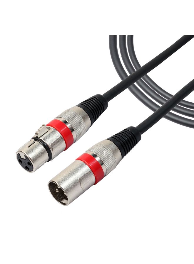 3m 3-Pin XLR Male to XLR Female MIC Shielded Cable Microphone Audio Cord