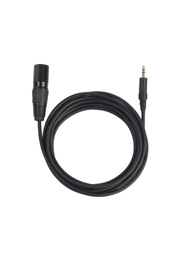 351930 3.5mm Male to XLR Male Microphone Audio Cord, Length: 3m