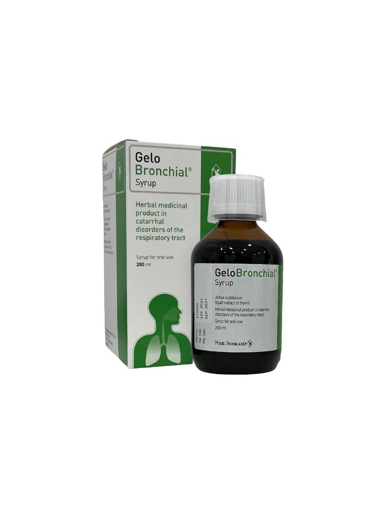 GELO BRONCHIAL SYRUP, 200ML