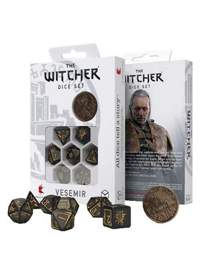 The Witcher Dice Set. Vesemir - The Sword Master