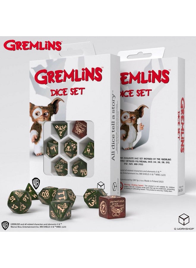 Gremlins Dice Set By Q-Workshop, Dice