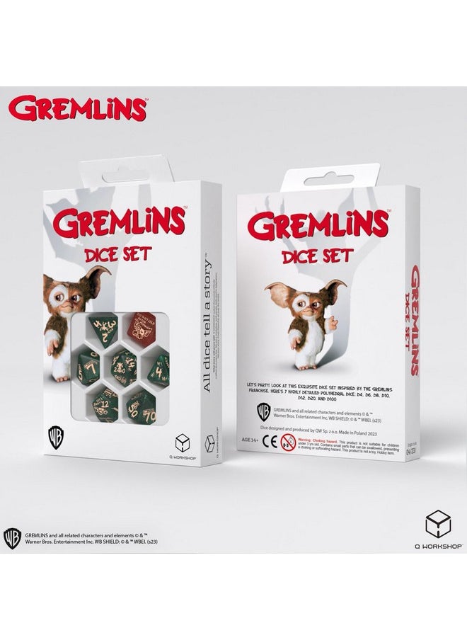 Gremlins Dice Set By Q-Workshop, Dice