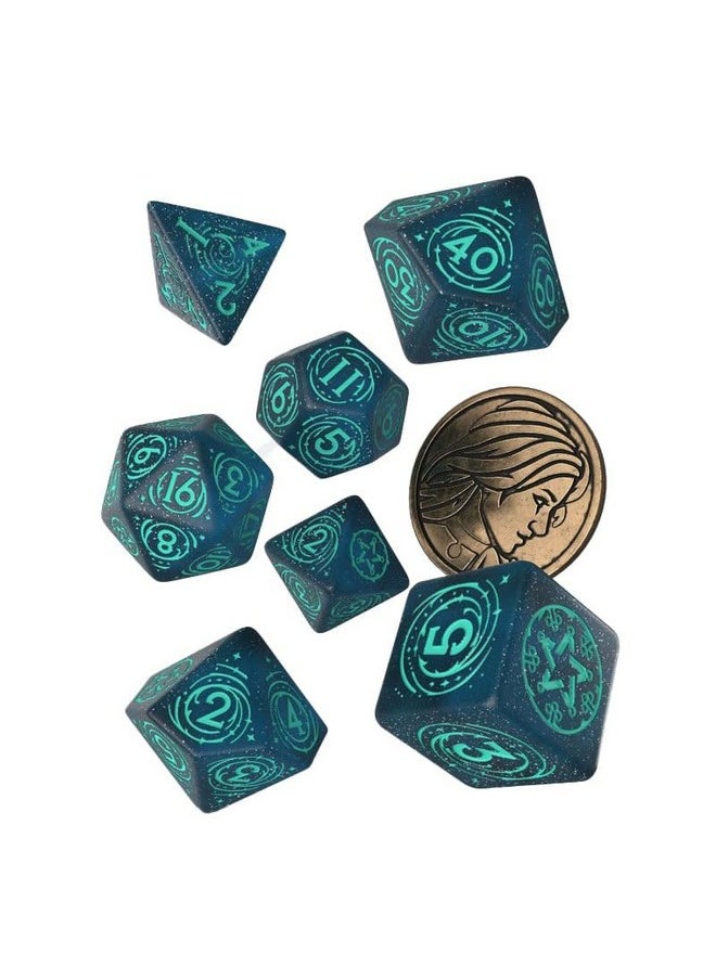 Q-Workshop Witcher Dice Set. Yennefer - Sorceress Supreme