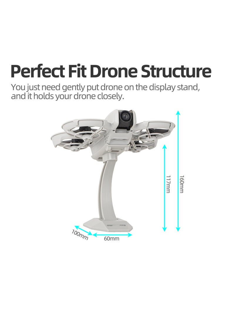 Drone Display Rack for DJI NEO Drone Tablet Holder Drone Display Stand Desktop Plastic Bracket for Drone