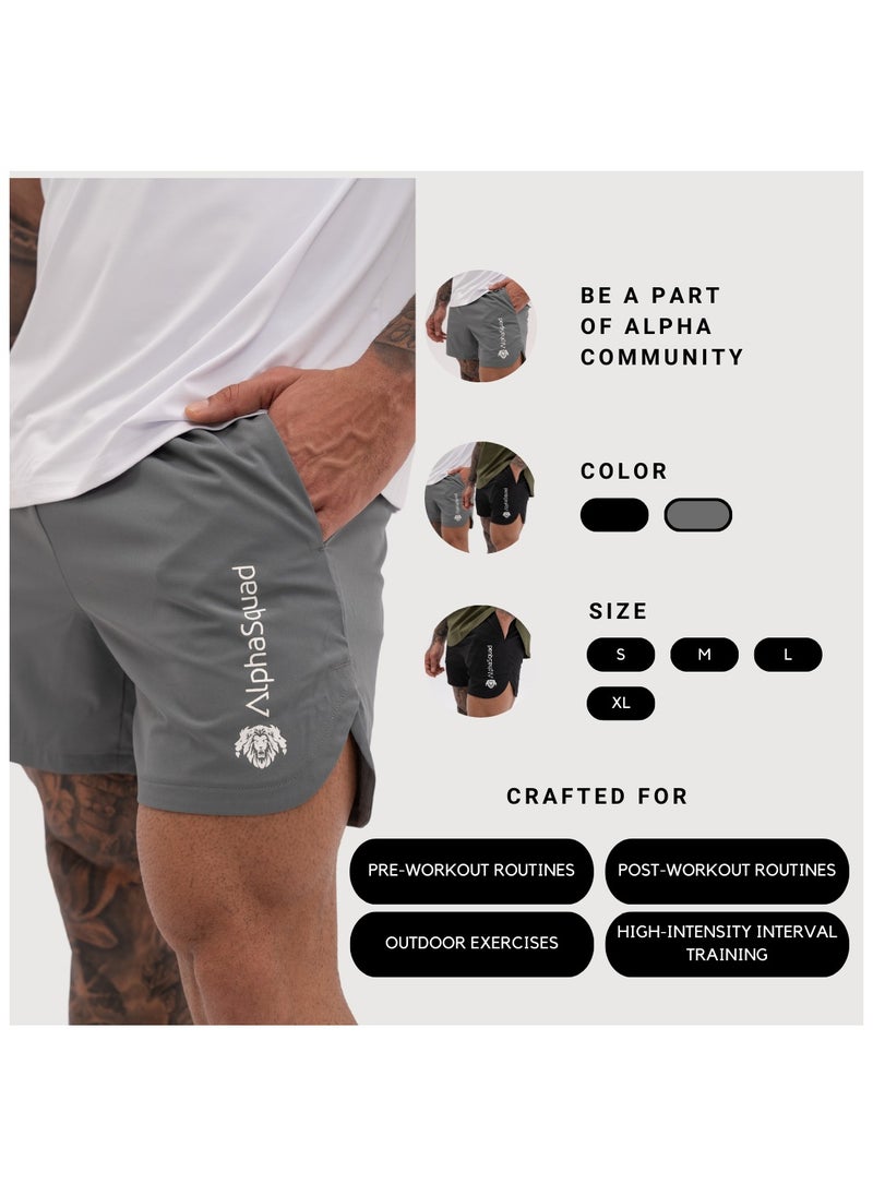 AlphaSquad Athletic Shorts for Men