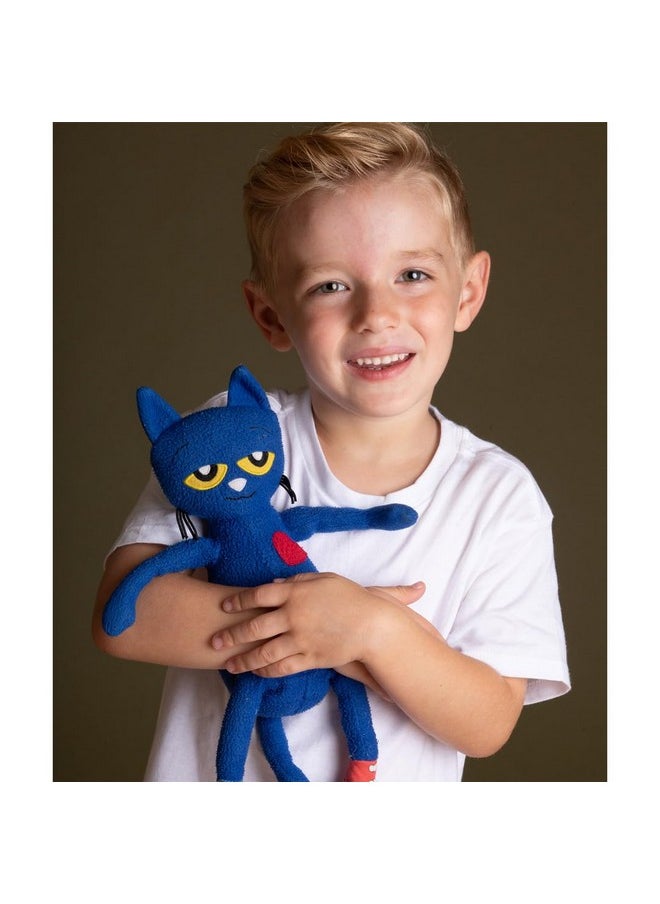 Pete The Cat Plush Doll, 14.5-Inch , Blue