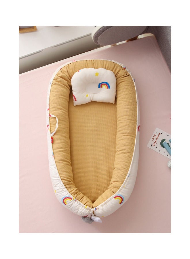 Portable Crib With Pillow And Quilt