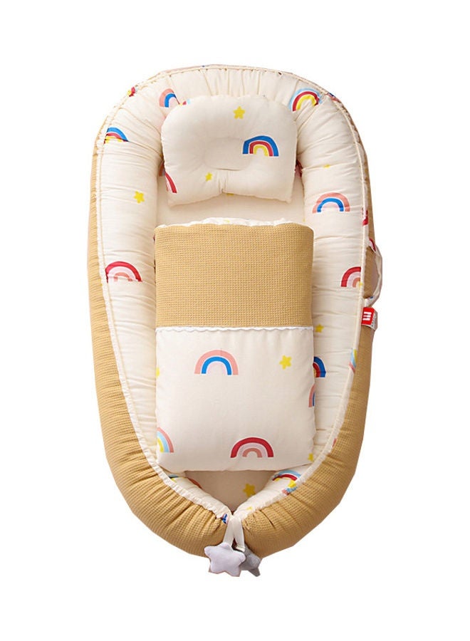 Portable Crib With Pillow And Quilt