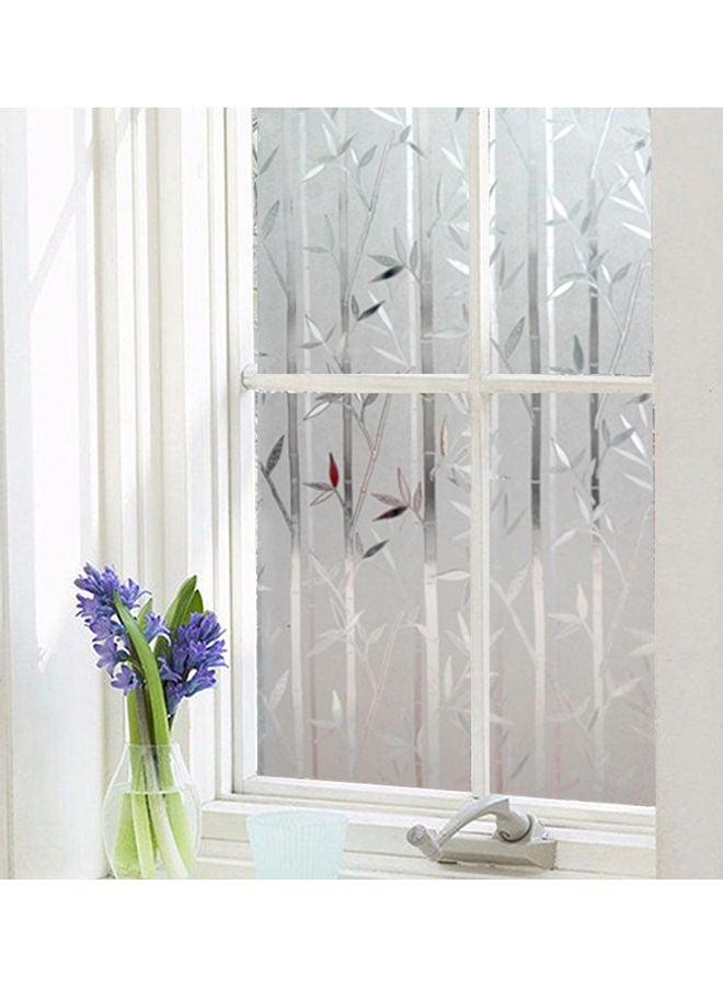 Glue Static Decorative Window Film Clear 50x100cm