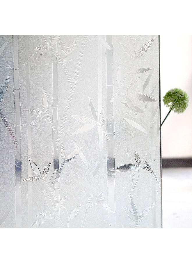 Glue Static Decorative Window Film Clear 50x100cm