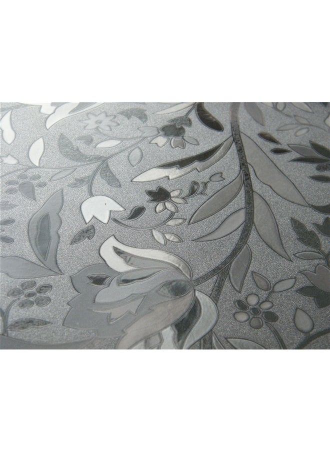 Floral Window Sticker Clear 30x100cm