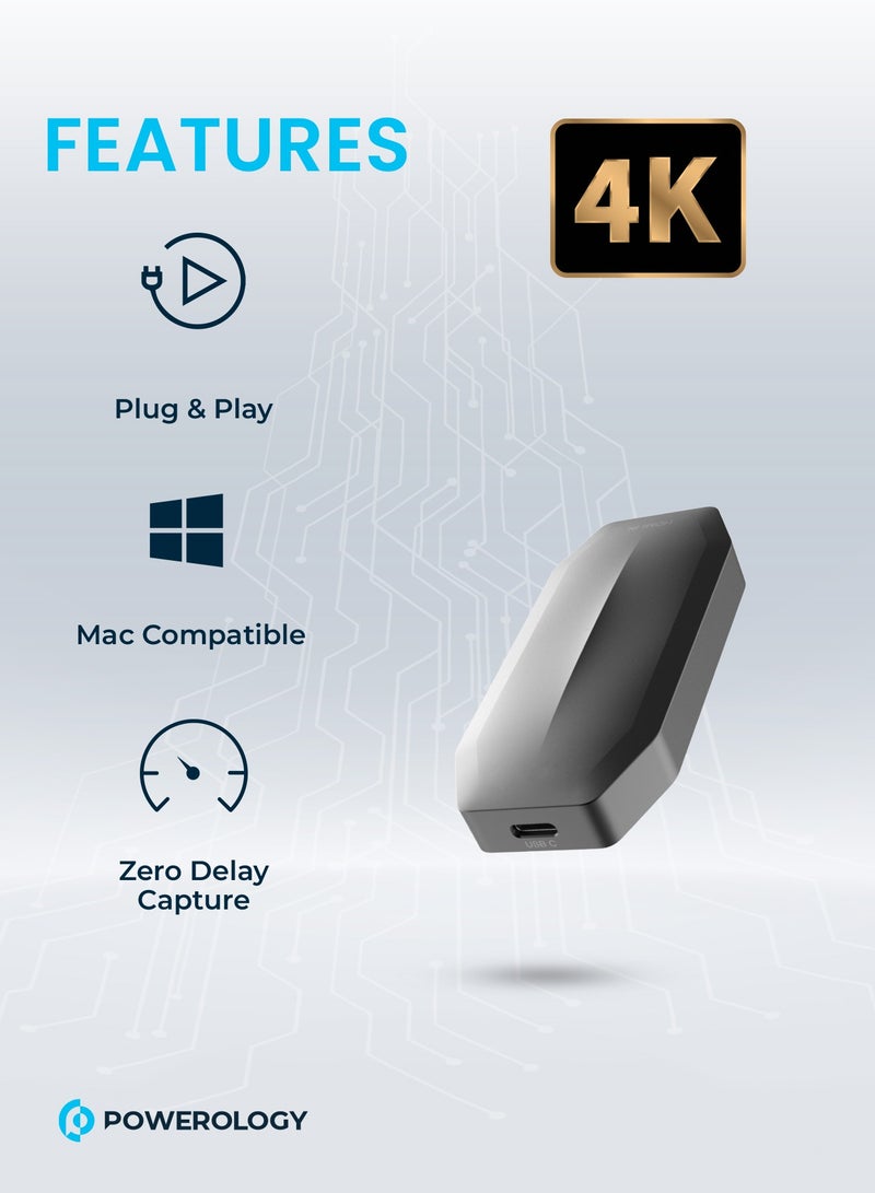 UHD Video 4K Capture Card Multi-Device Broadcasting