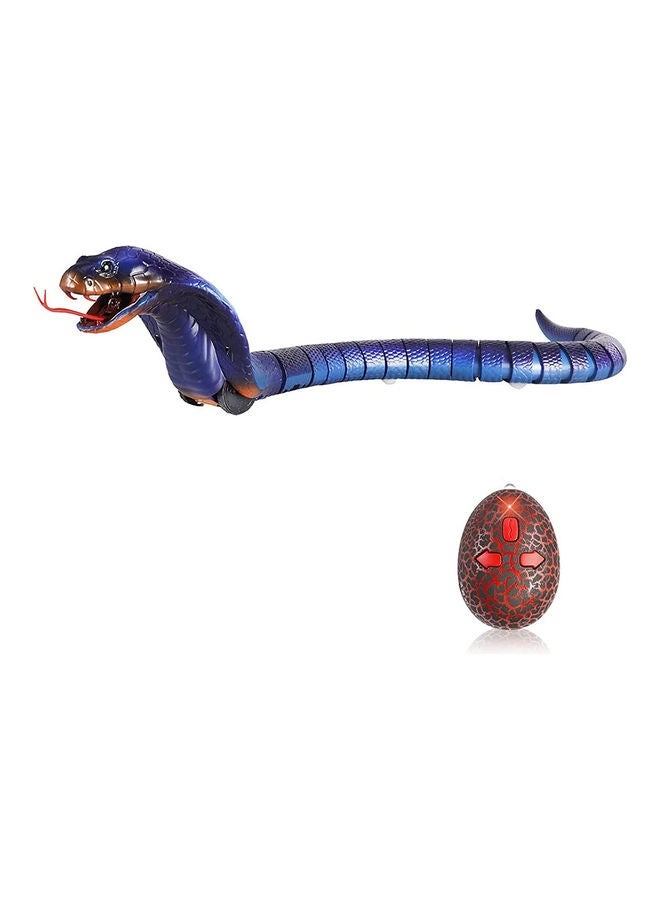 Remote Controlled Wireless Flexible Realistic Fast Moving Cobra Snake Toy 36cm