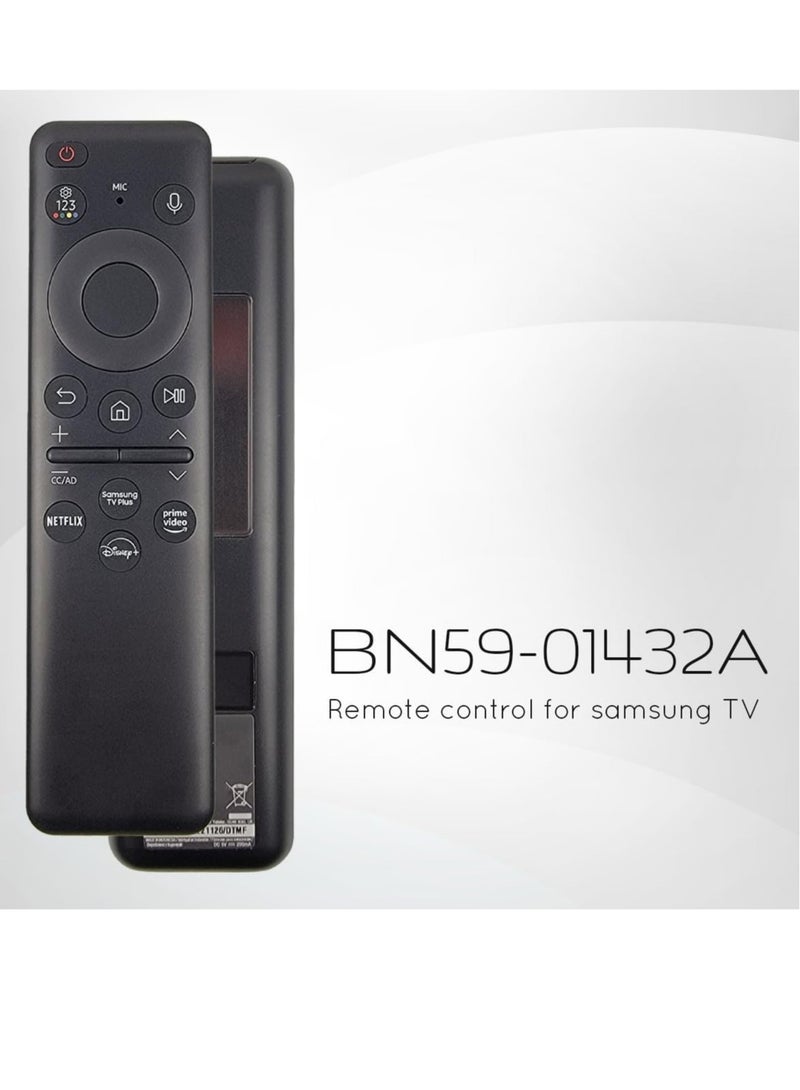 NEW Solar Voice Remote Control for Samsung Smart TVs – Eco-Friendly, Hands-Free Voice Navigation