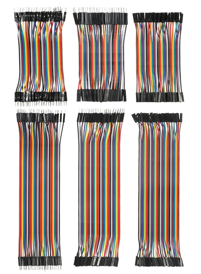 240-Piece Breadboard Jumper Wire Cable Kit Multicolour