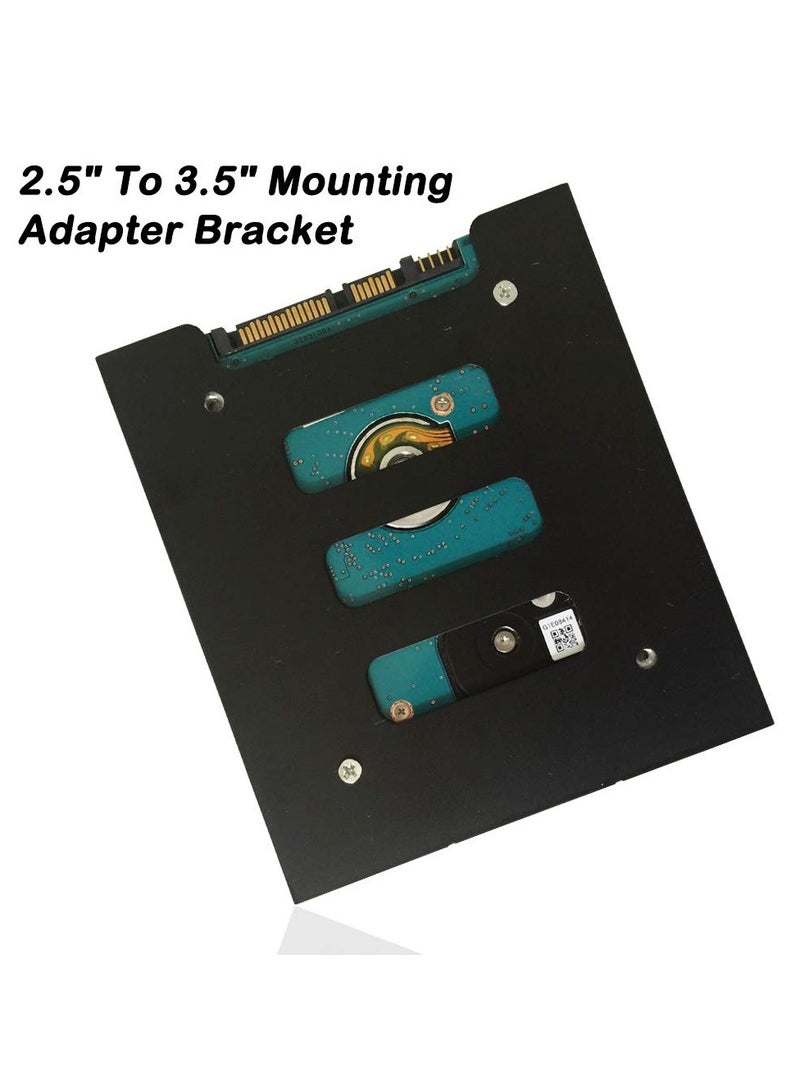 4 Pack SSD Mounting Bracket Kit 2.5