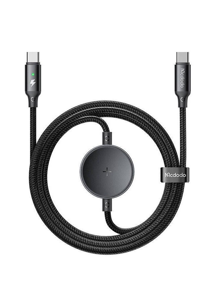 Mcdodo CA-4170 2-In-1 USB-C Cable + Samsung Watch Wireless Charger 60W 1.5m