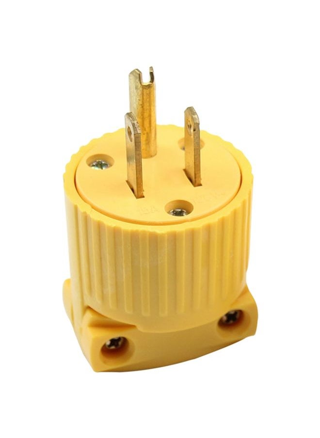 5-15P 125V Detachable Plug Adapter 15A Tripolar Power Adapter, US Plug