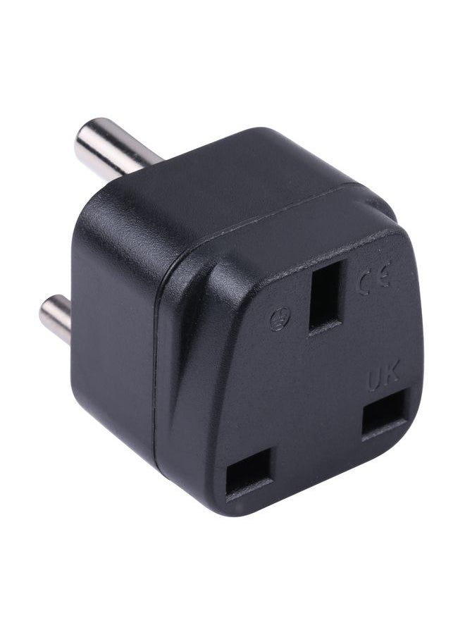 Portable UK to Small South Africa Plug Socket Power Adapter