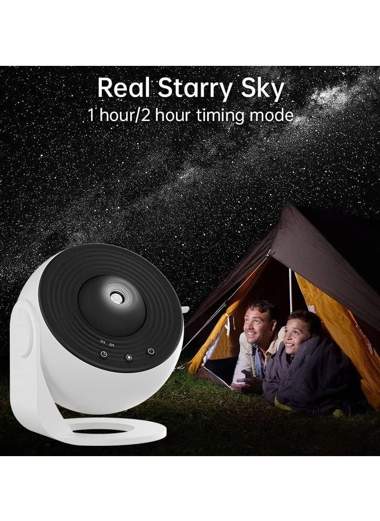 Star Projector HD Image Large Projection Area LED Lights for Bedroom Night Light,Planetarium Projector Galaxy Night Light Projector for Kids Include 4K Replaceable 12 Galaxy Discs