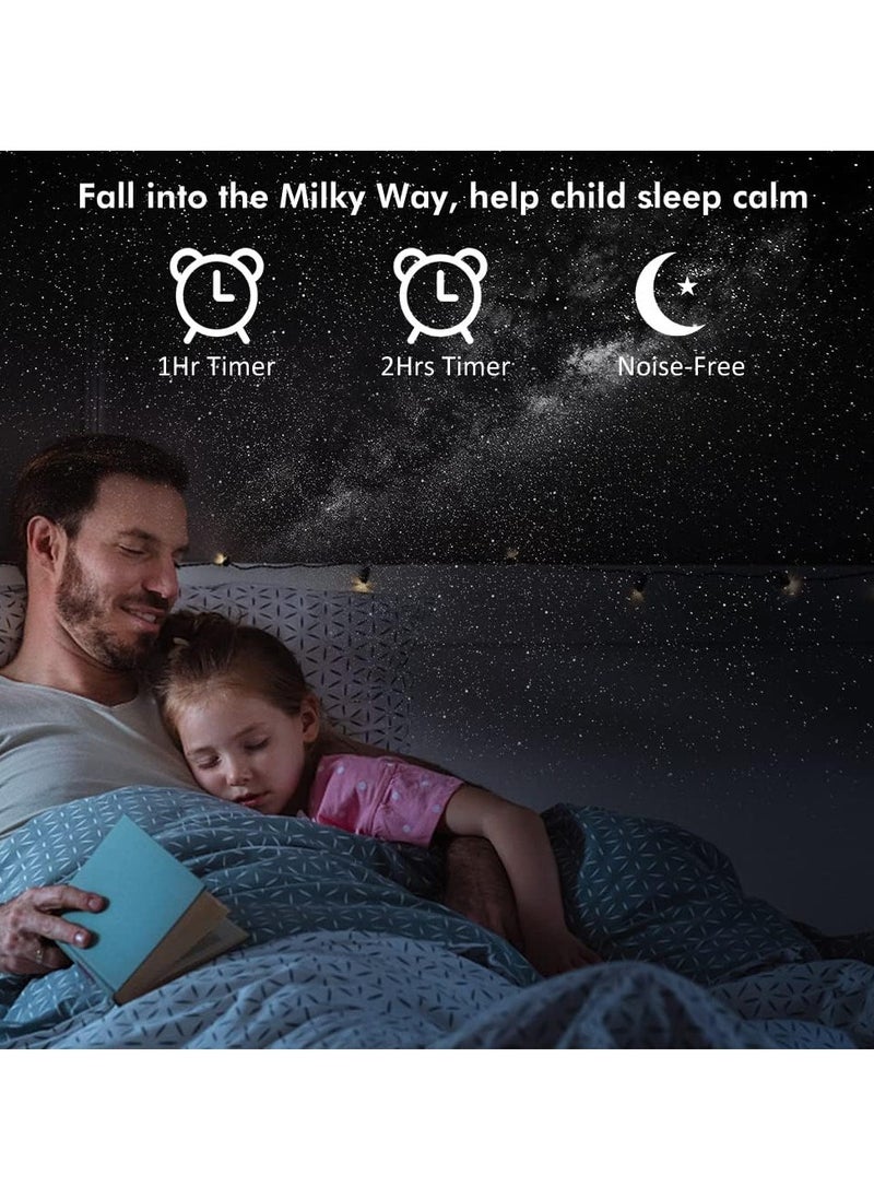 Star Projector HD Image Large Projection Area LED Lights for Bedroom Night Light,Planetarium Projector Galaxy Night Light Projector for Kids Include 4K Replaceable 12 Galaxy Discs