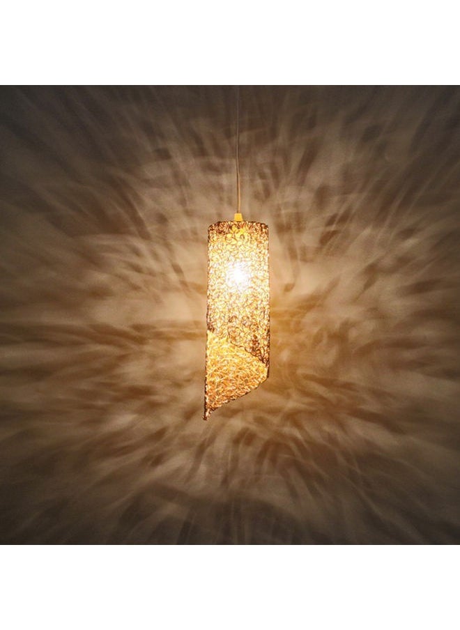 LED Chandelier Gold 32x10x120cm