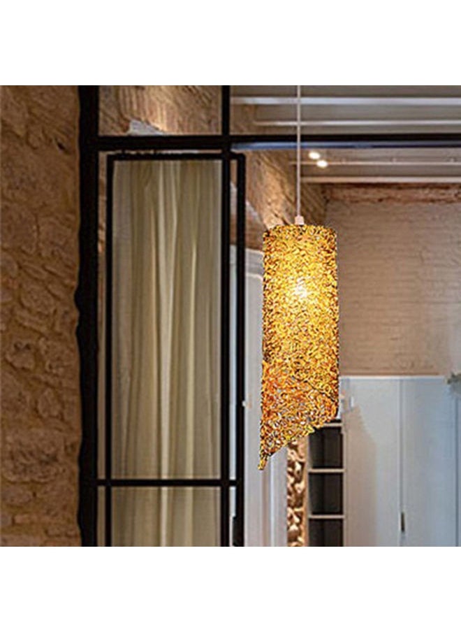 LED Chandelier Gold 32x10x120cm