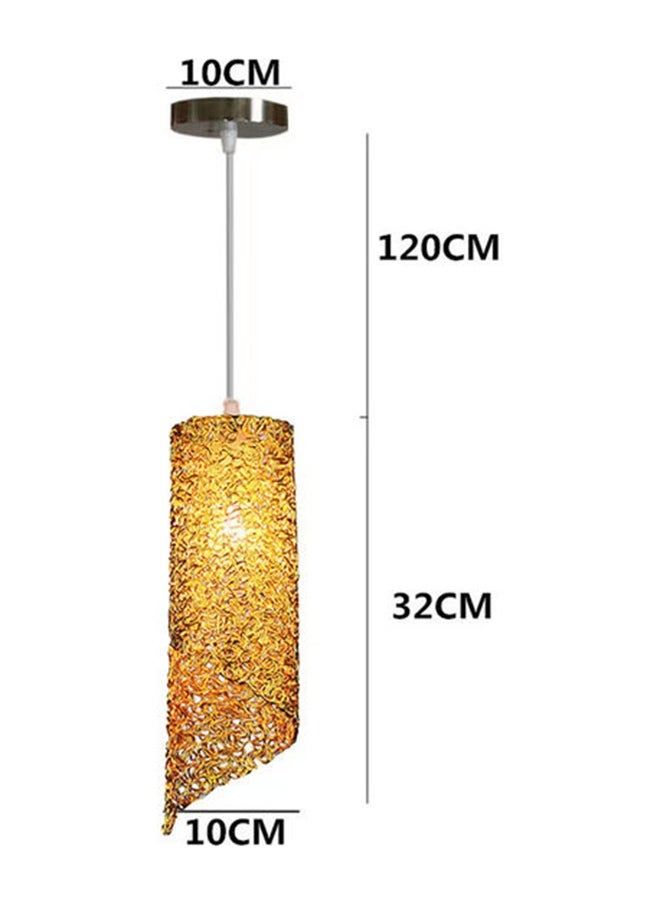 LED Chandelier Gold 32x10x120cm