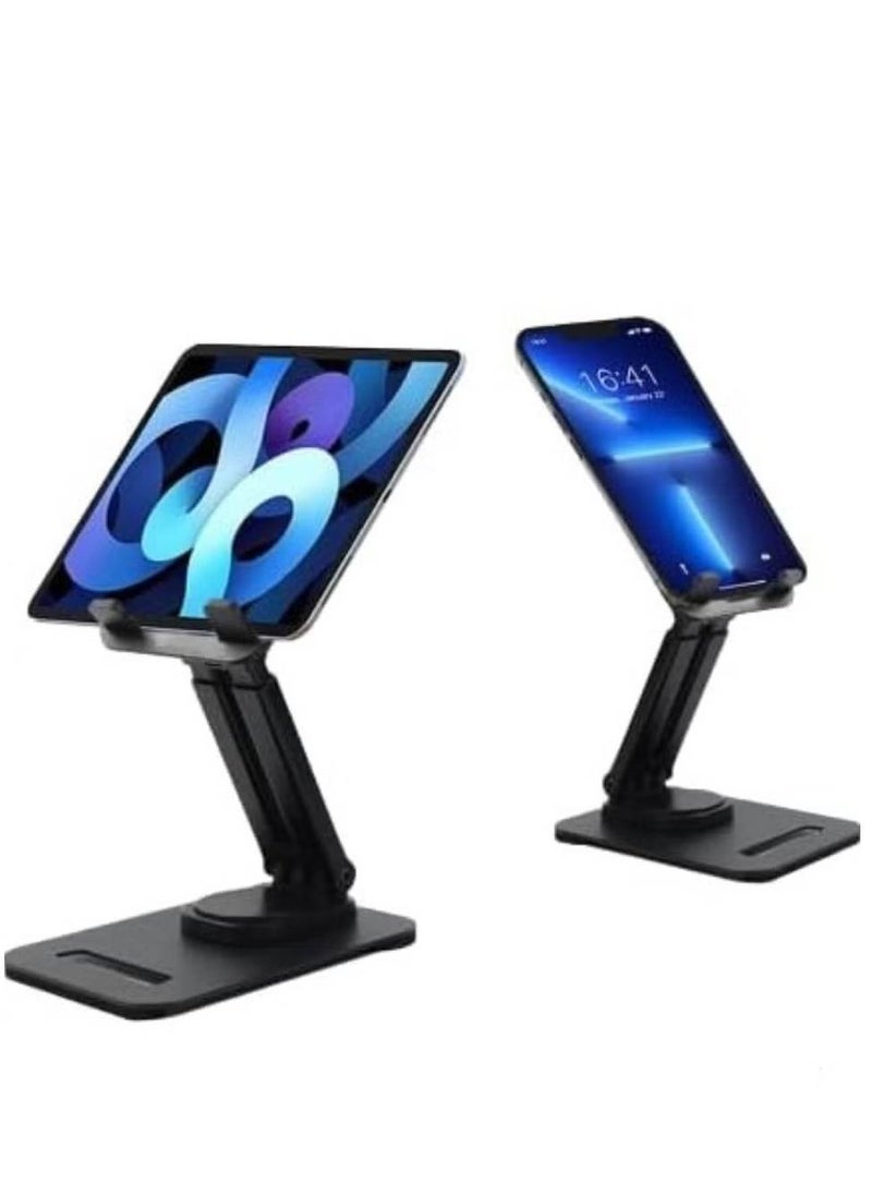 Adjustable ABS Desktop Stand (170x118x30mm) for Phones & Tablets – Universal, Portable, Sturdy Design