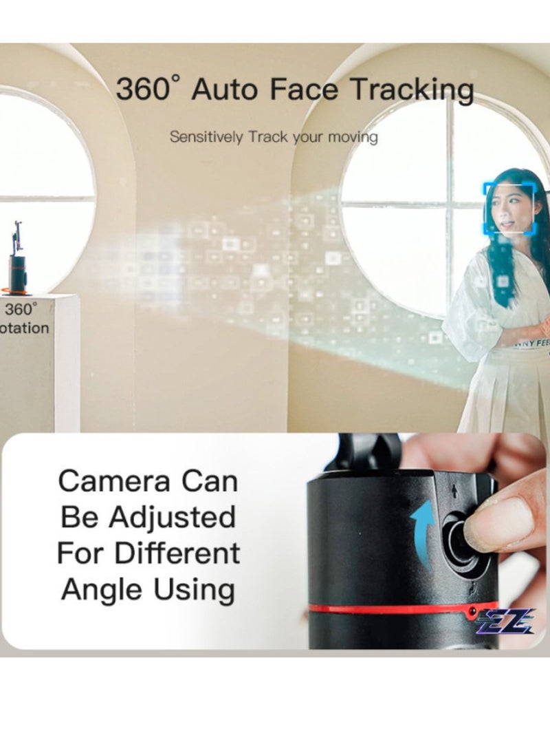 Auto Face Tracking Tripod 360 Removable Design With Remote Controller Selfie Stick Holder