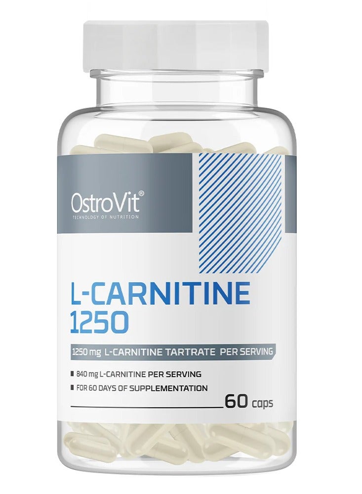 OSTROVIT; L-CARNITINE 1250, 60 CAPS, 86 G