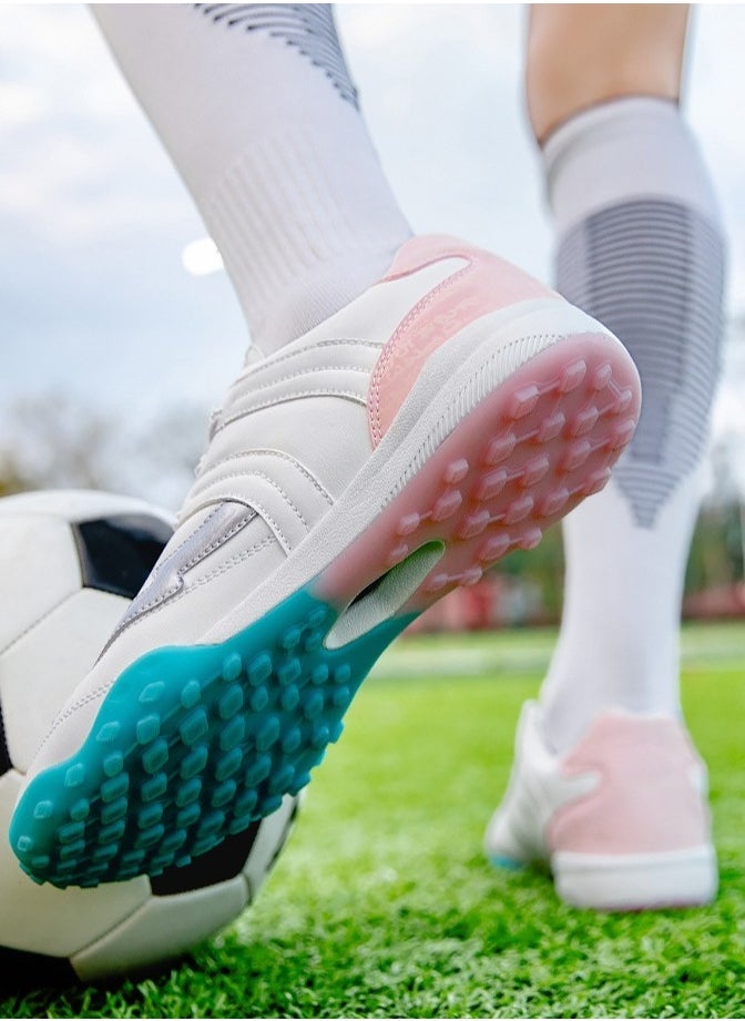 Men's Women's All Season Low Top Non-slip Soccer Shoes Outdoor Training Running Shoes