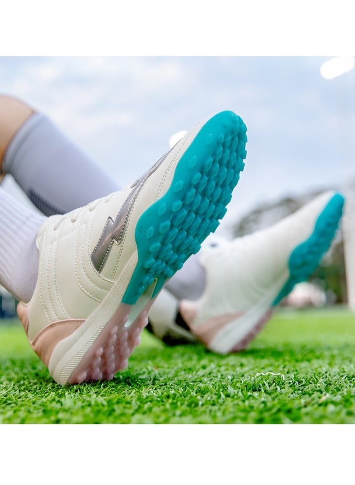 Men's Women's All Season Low Top Non-slip Soccer Shoes Outdoor Training Running Shoes