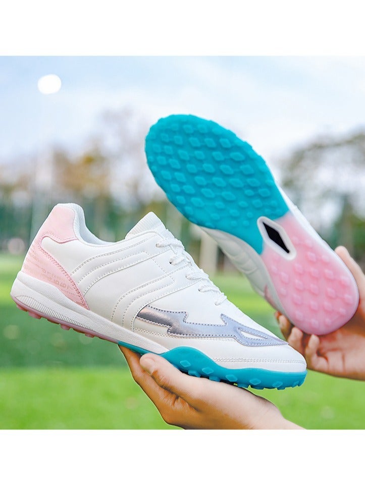 Men's Women's All Season Low Top Non-slip Soccer Shoes Outdoor Training Running Shoes