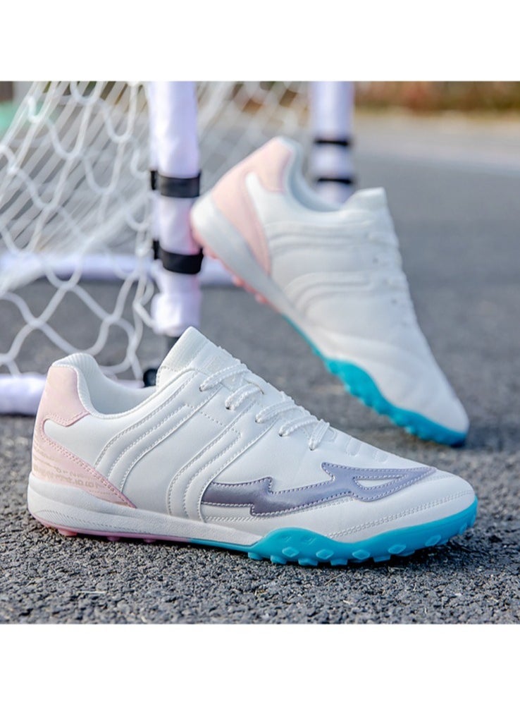 Men's Women's All Season Low Top Non-slip Soccer Shoes Outdoor Training Running Shoes