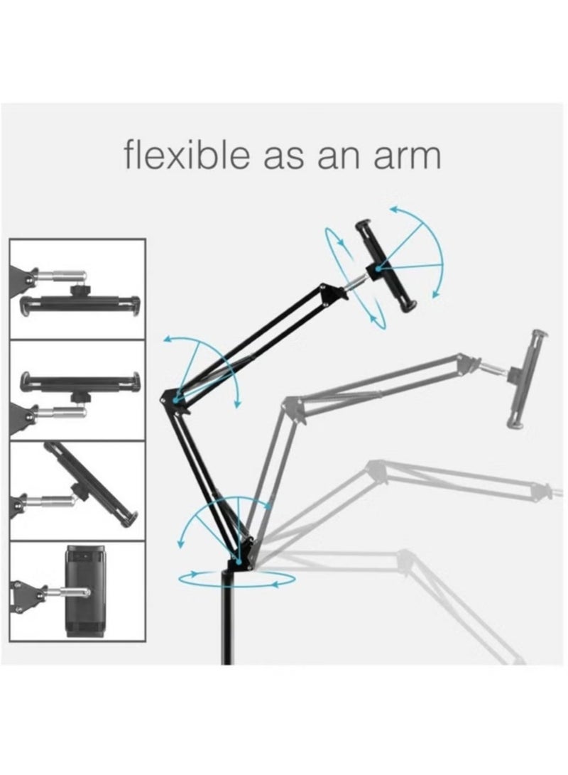 Foldable Tablet Stand with 360° Rotation: Universal Holder for Phones and Tablets