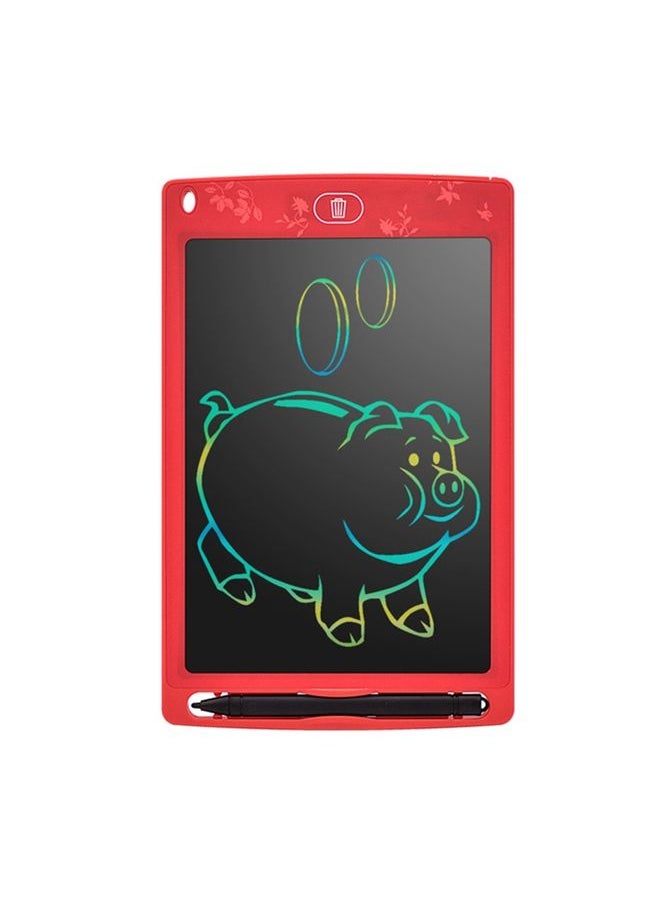 8.5 inch Color LCD Tablet Children LCD Electronic Drawing Board (Red)