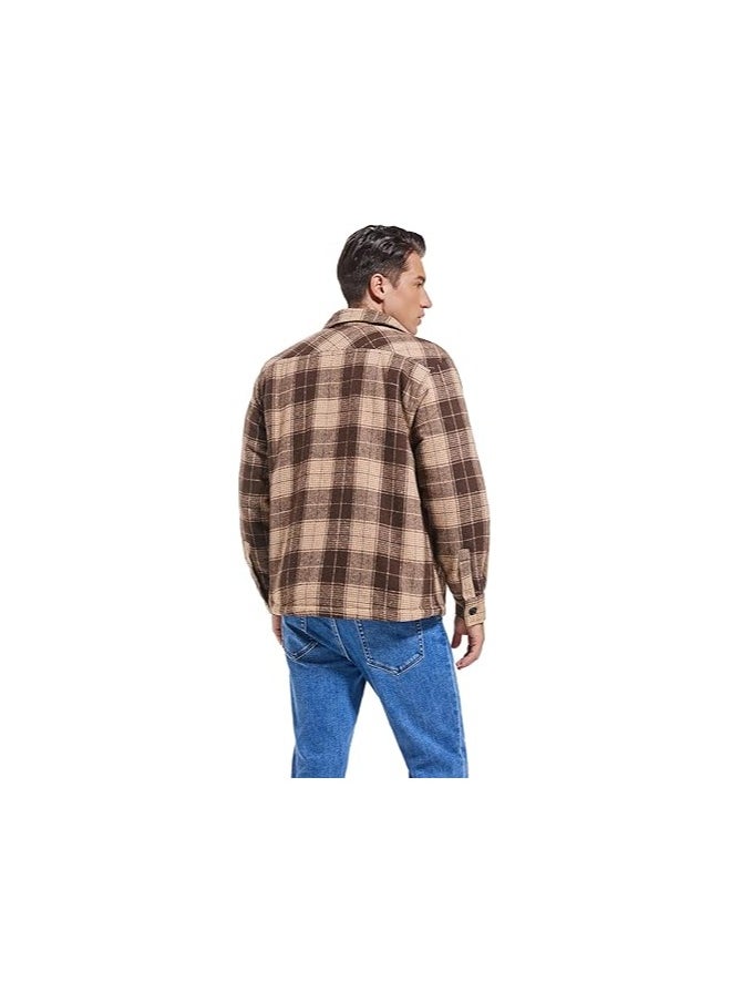 Trendy Checkered Flannel Shirt – Perfect for Casual & Outdoor Wear