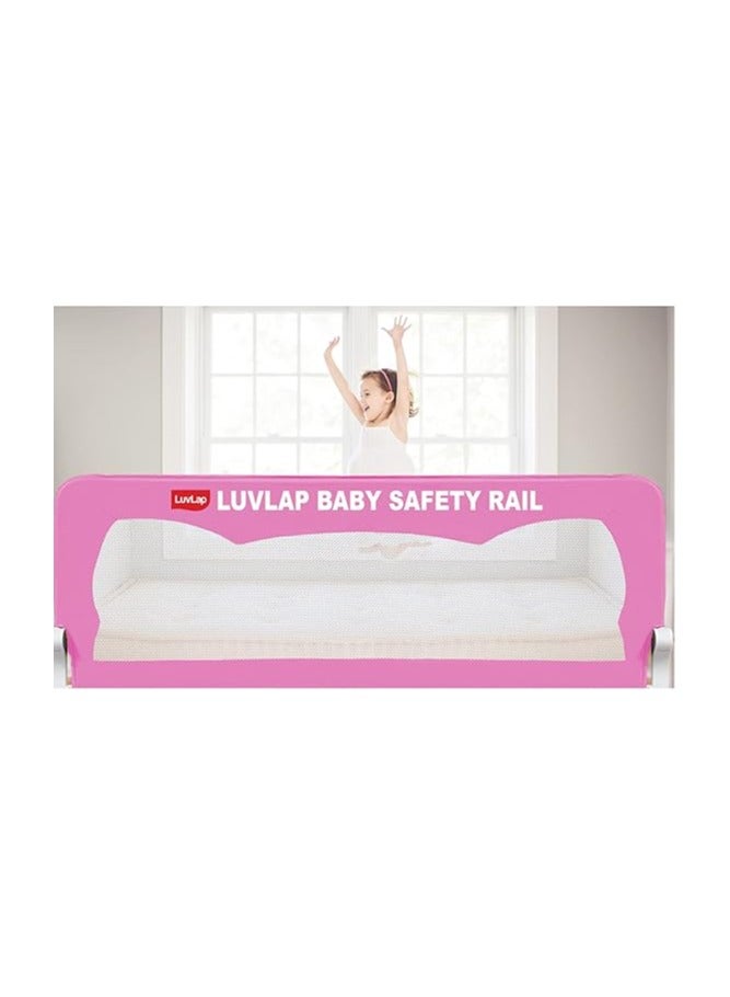 Luv Lap Baby Safety Bed Rail , L102Xw35Xh42 cm , Pink