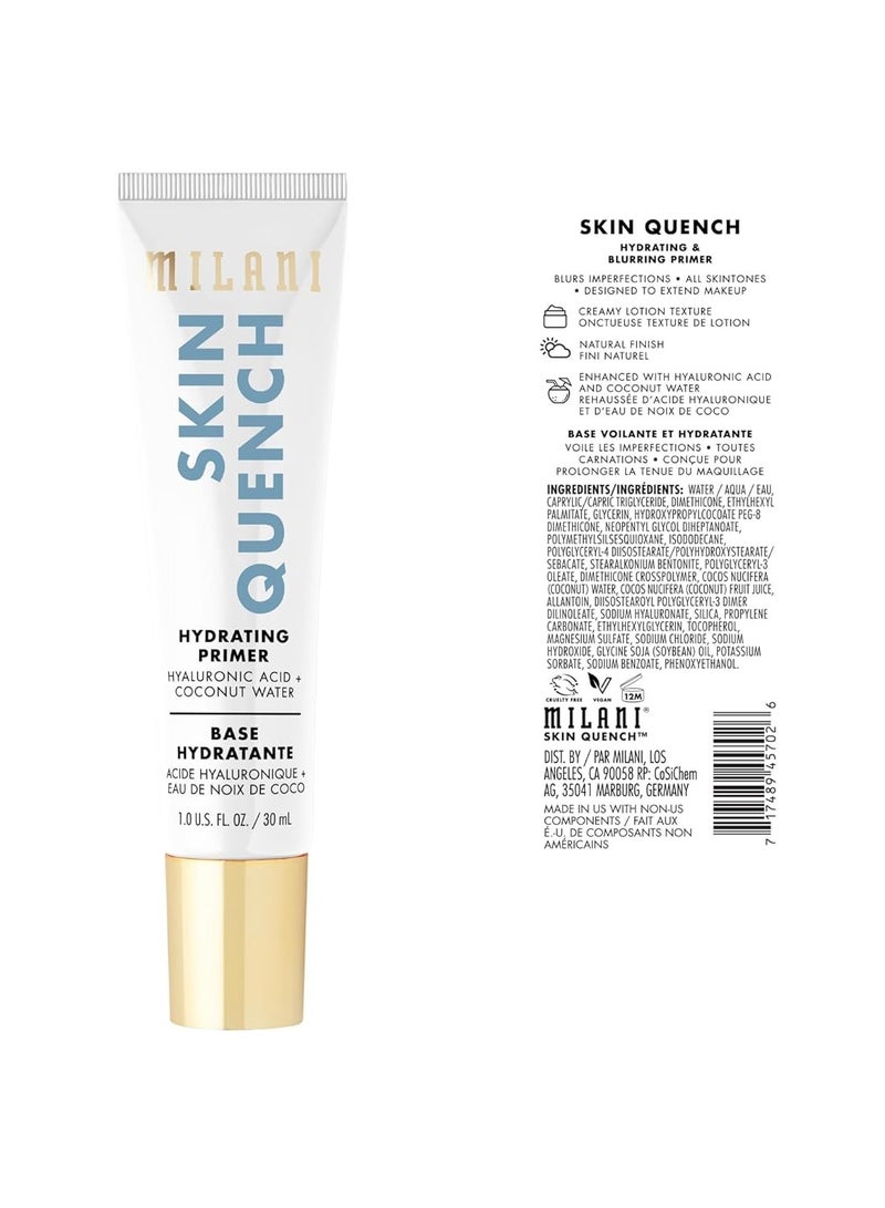 Milani Face Primer for Makeup (Hydrating & Blurring, 1.0 Fl. Oz)