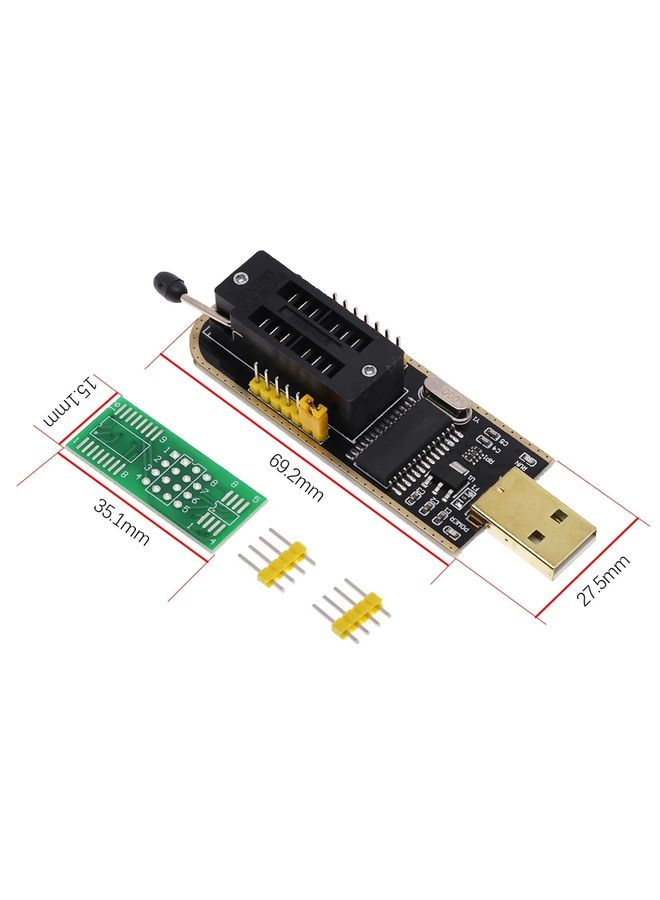 CH341A Programmer Module USB Motherboard Routing Liquid Crystals Disassembly Free SOP8 Test Tool