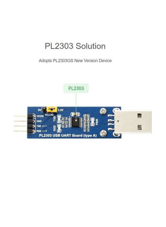 Waveshare PL2303 USB To UART (TTL) Communication Module V2