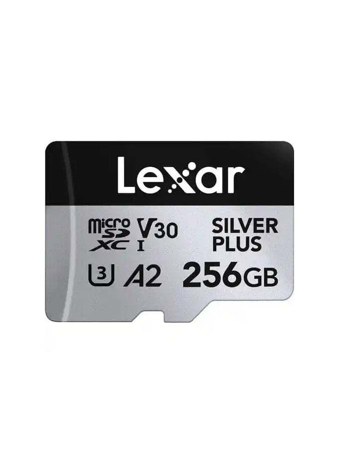 Lexar 256GB Professional SILVER PLUS UHS-I microSDXC Memory Card