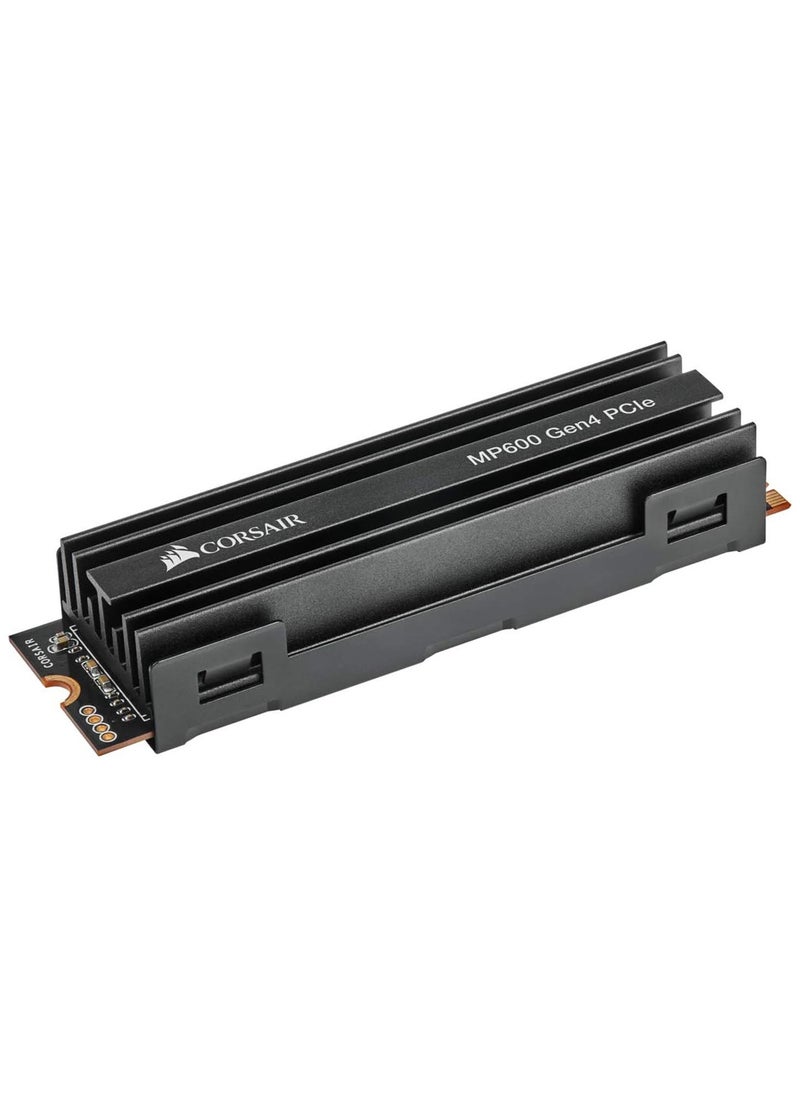 Corsair MP600 Pro- 2TB Gen4 PCIe x4 NVMe M.2 SSD – High-Density TLC NAND – Aluminum Heatspreader – M.2 2280 Form-Factor | CSSD-F2000GBMP600PRO