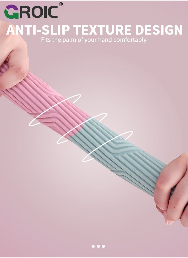 Twist Hand Exerciser Bars, Resistance Bar for Physical Therapy, Flex Therapy Bar Strengthener, Twisting Hand Therapy Bar, Relieves Tendonitis Pain & Improve Grip Strength & Injury Recovery