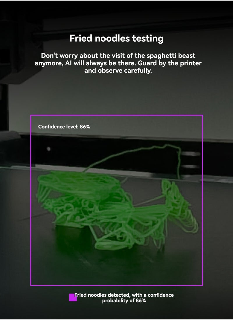 SSW High-quality printing with 7 μm Lidar resolution Desktop home use FDM fully automated leveling Large-size multicolor high-speed 3d printing machine X1CC