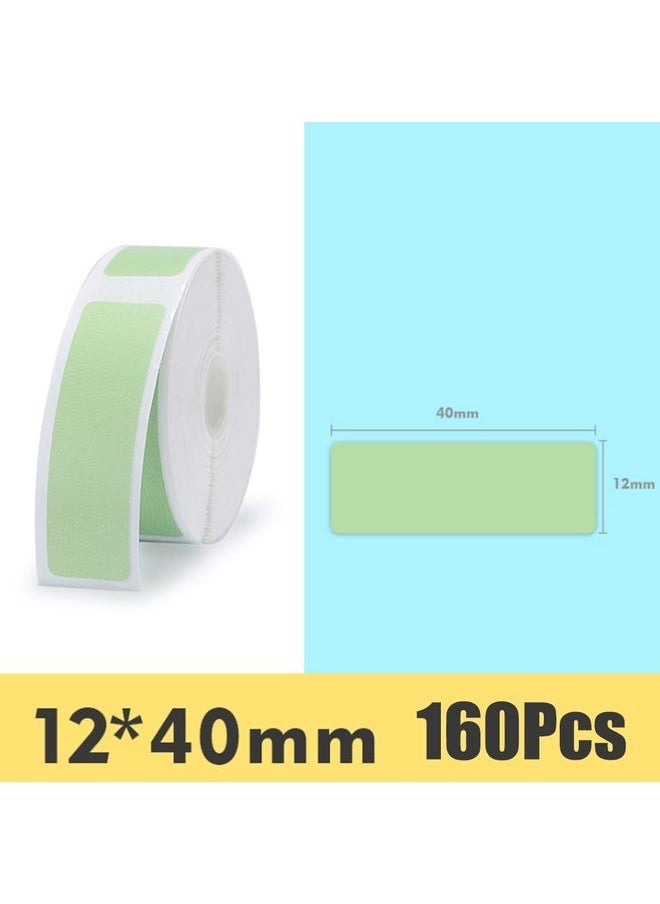 Stickers Barcode Printing Paper For JingChen D11(Green)