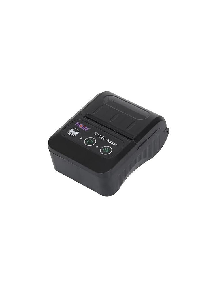 Original Hoin 58mm Portable Rechargeable Thermal Printer. Bluetooth + USB Interface, with Charger