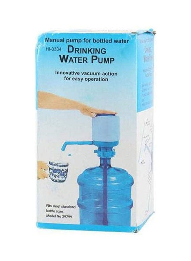 Drinking Manual Water Pump Blue